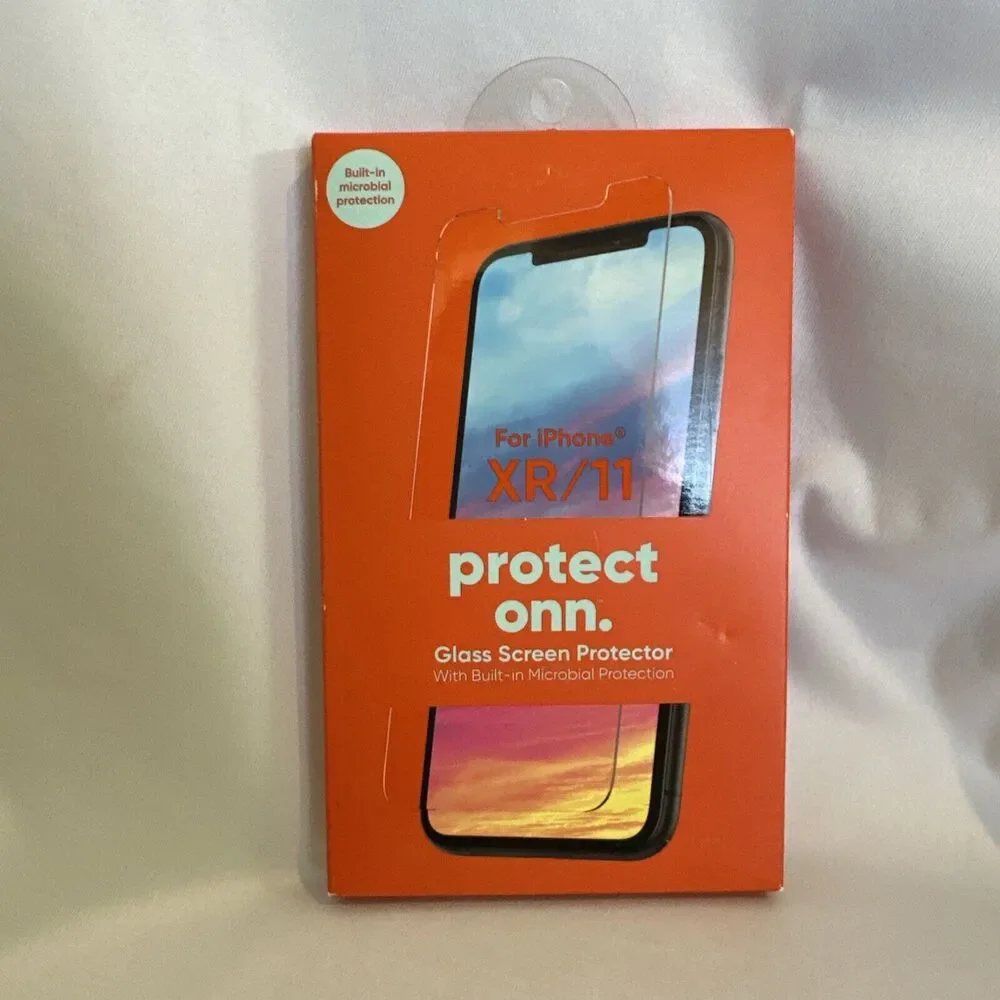Protect Onn. Glass Screen Protector For iPhone 11/XR. New Sealed